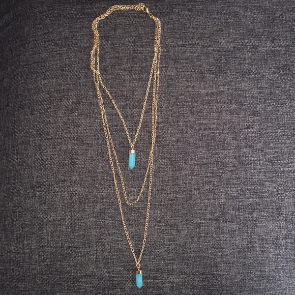🧜🏻‍♀️ 3 strand pendant necklace - Picture 1 of 2